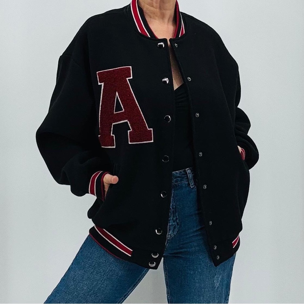 Adika Maddox Collegiate Sporty Preppy Heritage Varsity Rush Letterman Jacket